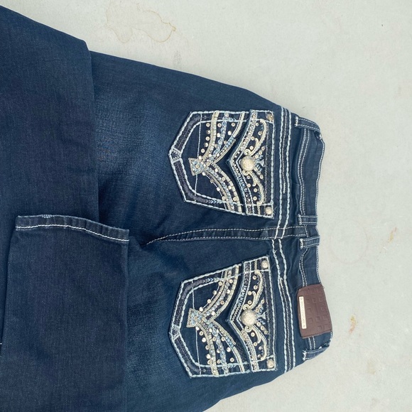 SEXY COUTURE SIZE 5 JEANS IN PERFECT CONDITION, LIKE NEW - Picture 6 of 8